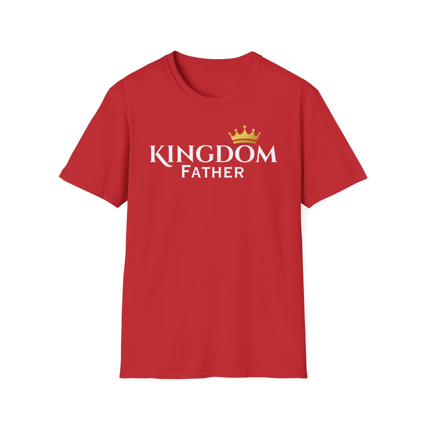 Kingdom Father T-Shirt — Crown Logo Faith & Family Tee