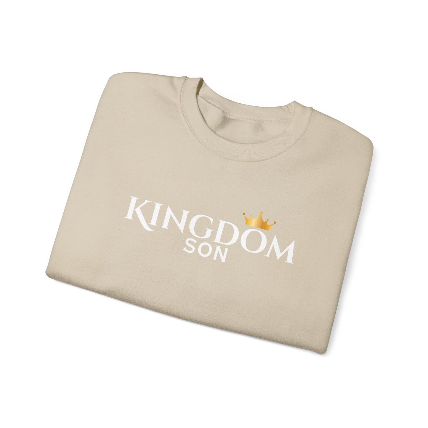 Unisex Kingdom Son Crewneck Sweatshirt | Casual Wear, Gift for Him, Birthday, or Religious Occasion CA