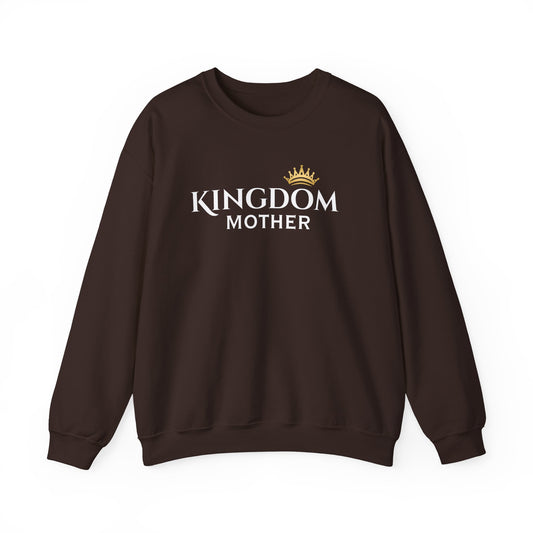 Kingdom Mother Crewneck Sweatshirt - Cozy Gift for Moms, Perfect for Family Gatherings, Birthdays, and Holidays