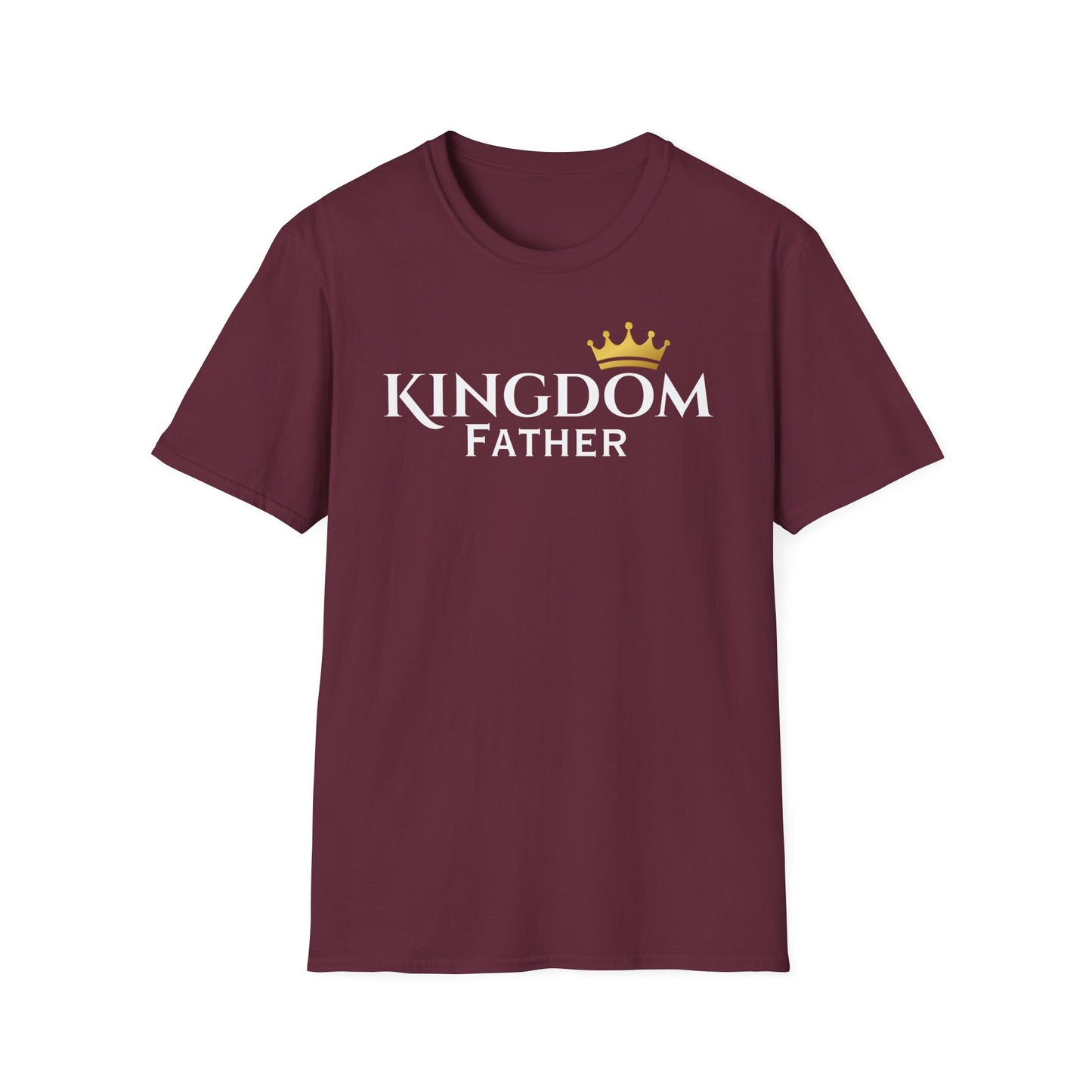 Kingdom Father T-Shirt — Crown Logo Faith & Family Tee