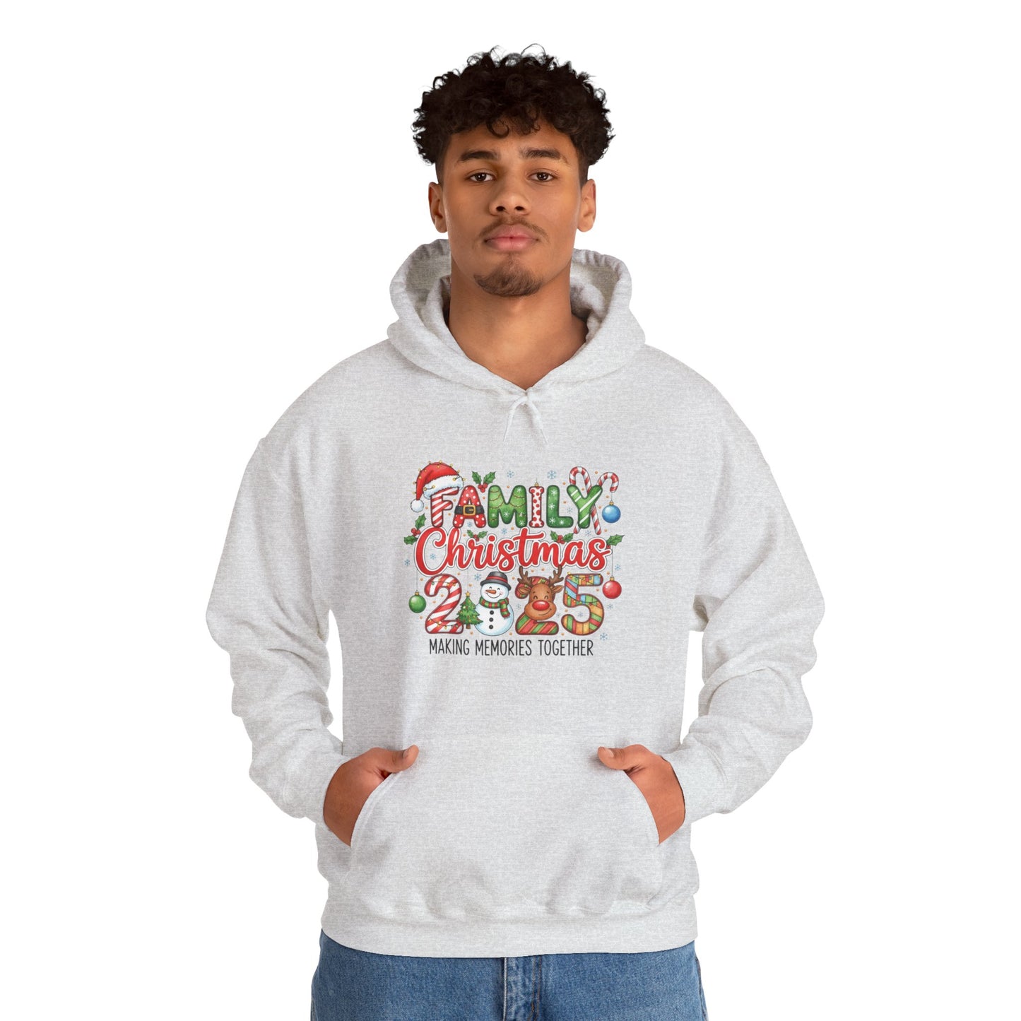 Christmas Family 2025 Hoodie — Festive Holiday Sweater Design