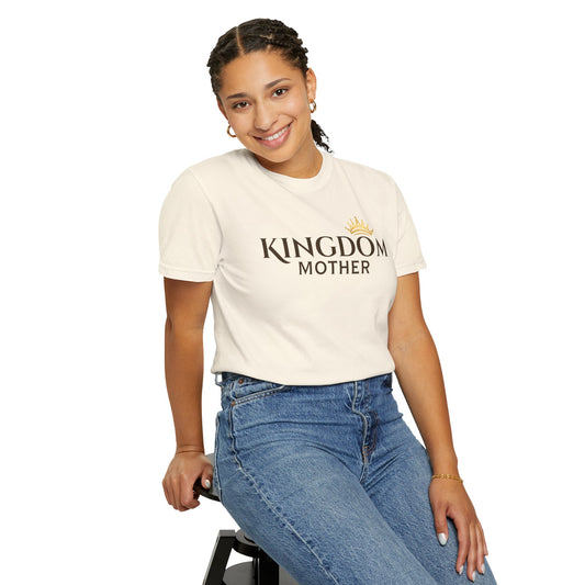 Kingdom Mother T-Shirt — Crowned Faith Mom Tee-CA