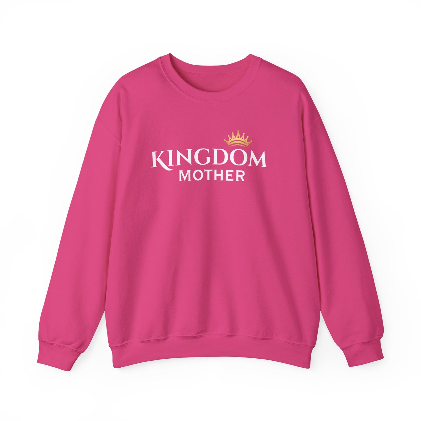 Kingdom Mother Crewneck Sweatshirt - Cozy Gift for Moms, Perfect for Family Gatherings, Birthdays, and Holidays