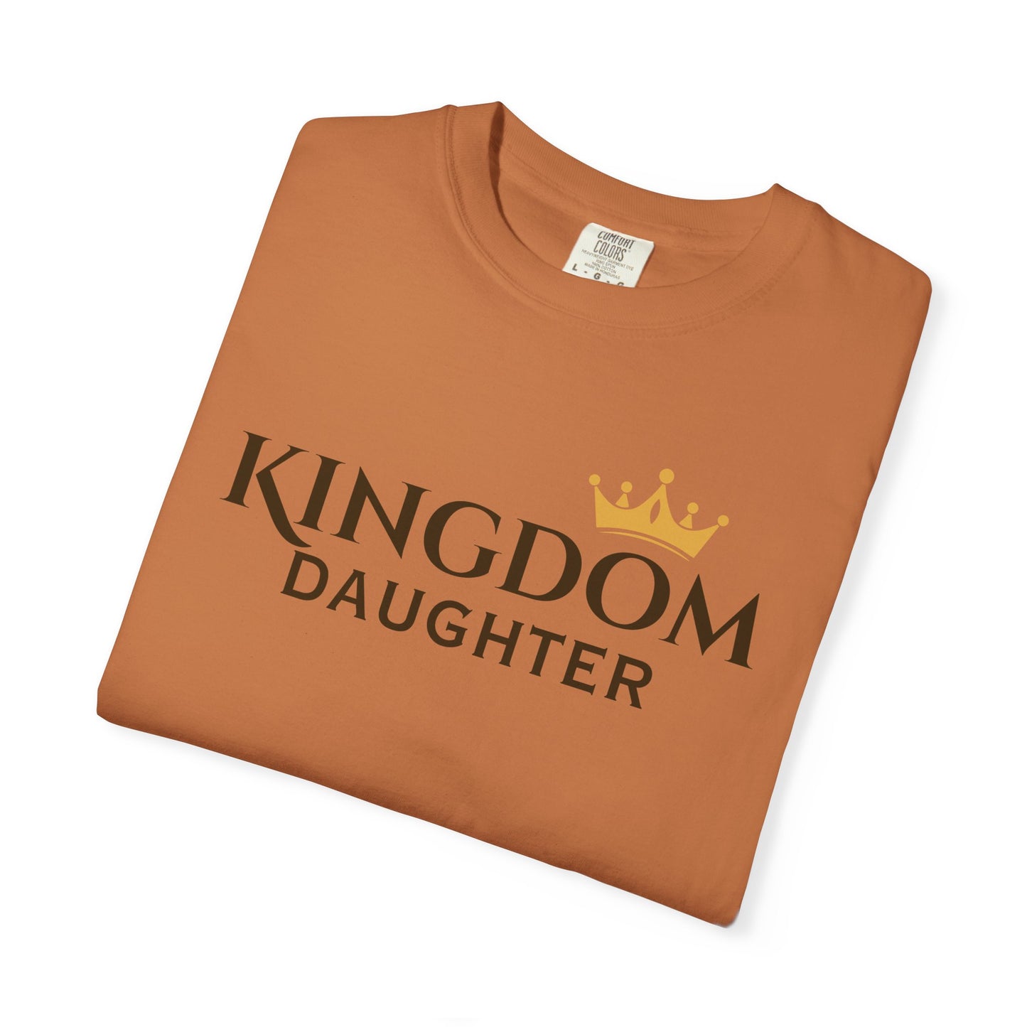 Kingdom Daughter T-Shirt — Crowned Faith Tee for Christian Women