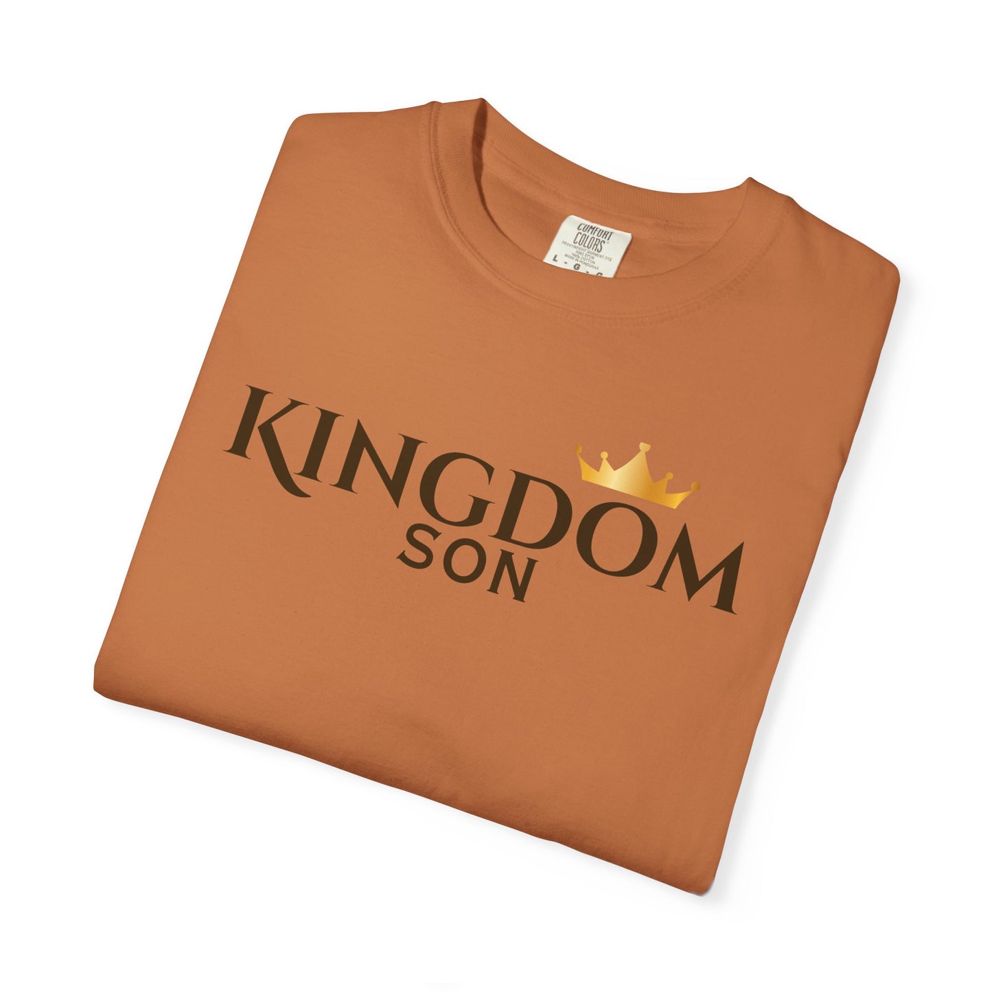 Kingdom Son T-Shirt — Faith-Based Christian Tee with Crown Graphic