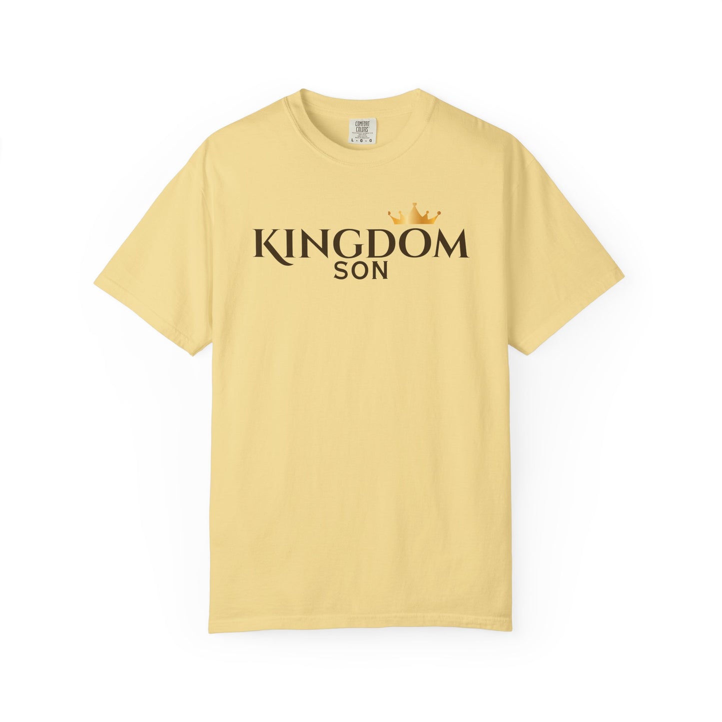 Kingdom Son T-Shirt — Faith-Based Christian Tee with Crown Graphic