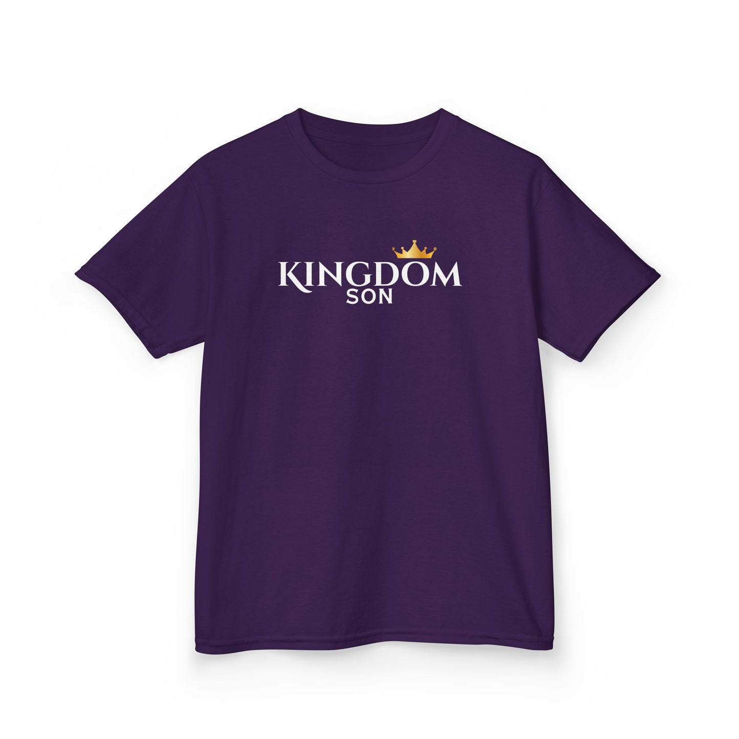 Kingdom Son Kids Tee — Crowned Christian Boys T-Shirt