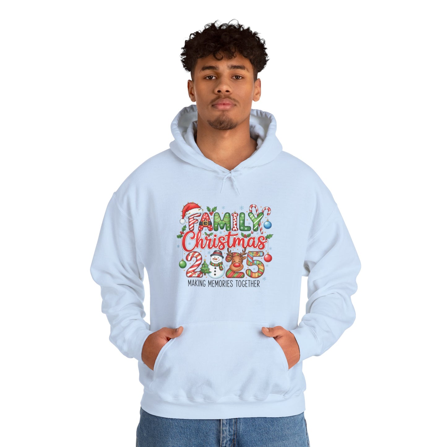 Christmas Family 2025 Hoodie — Festive Holiday Sweater Design