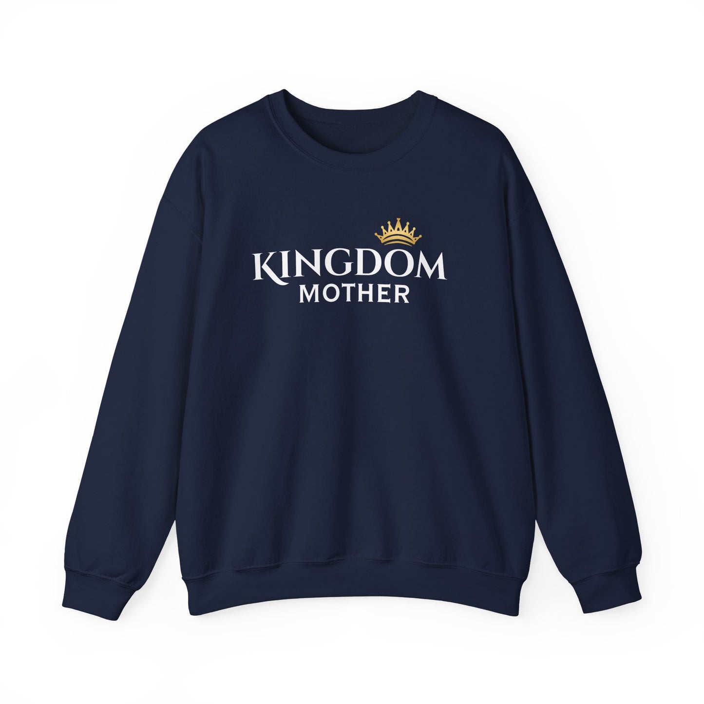 Kingdom Mother Crewneck Sweatshirt - Cozy Gift for Moms, Perfect for Family Gatherings, Birthdays, and Holidays