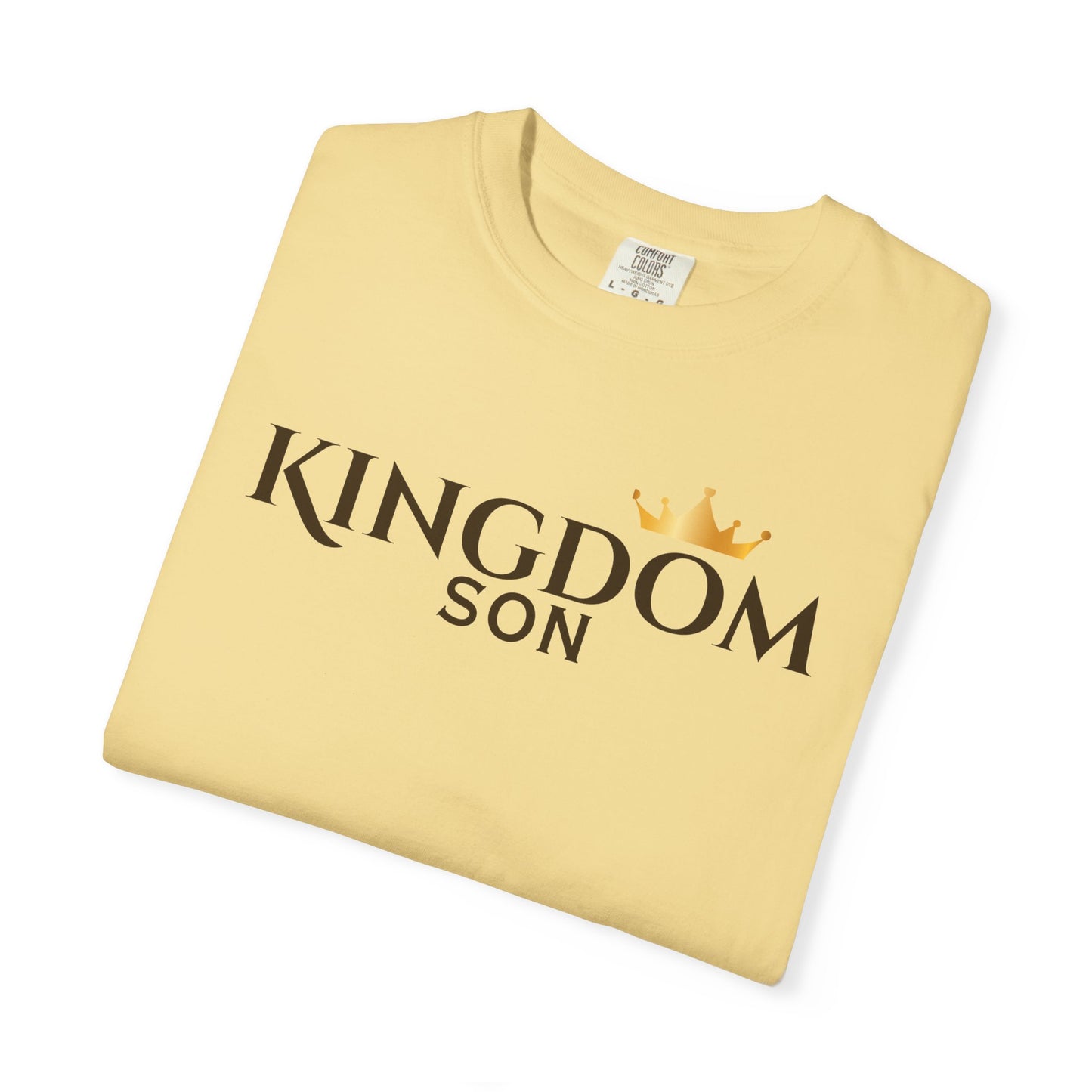 Kingdom Son T-Shirt — Faith-Based Christian Tee with Crown Graphic
