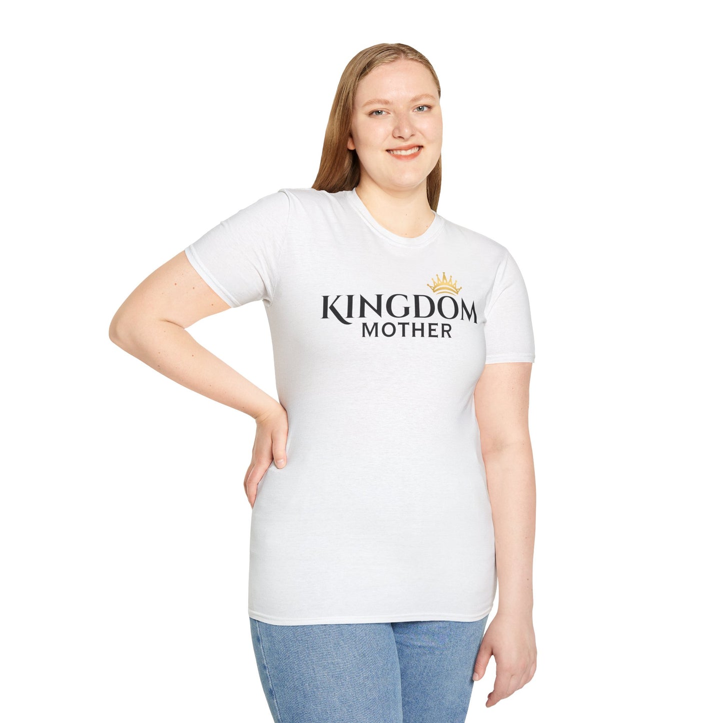 Kingdom Mother T-Shirt — Faith-Based Crowned Mom Tee