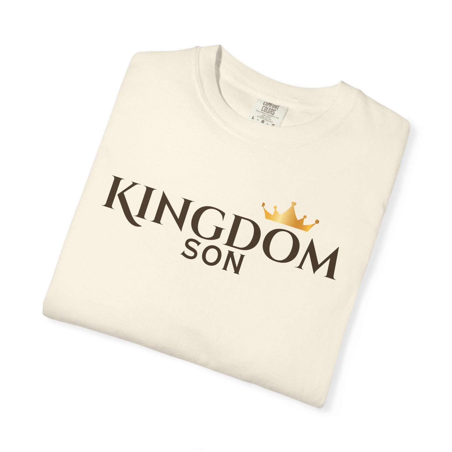 Kingdom Son T-Shirt — Faith-Based Christian Tee with Crown Graphic