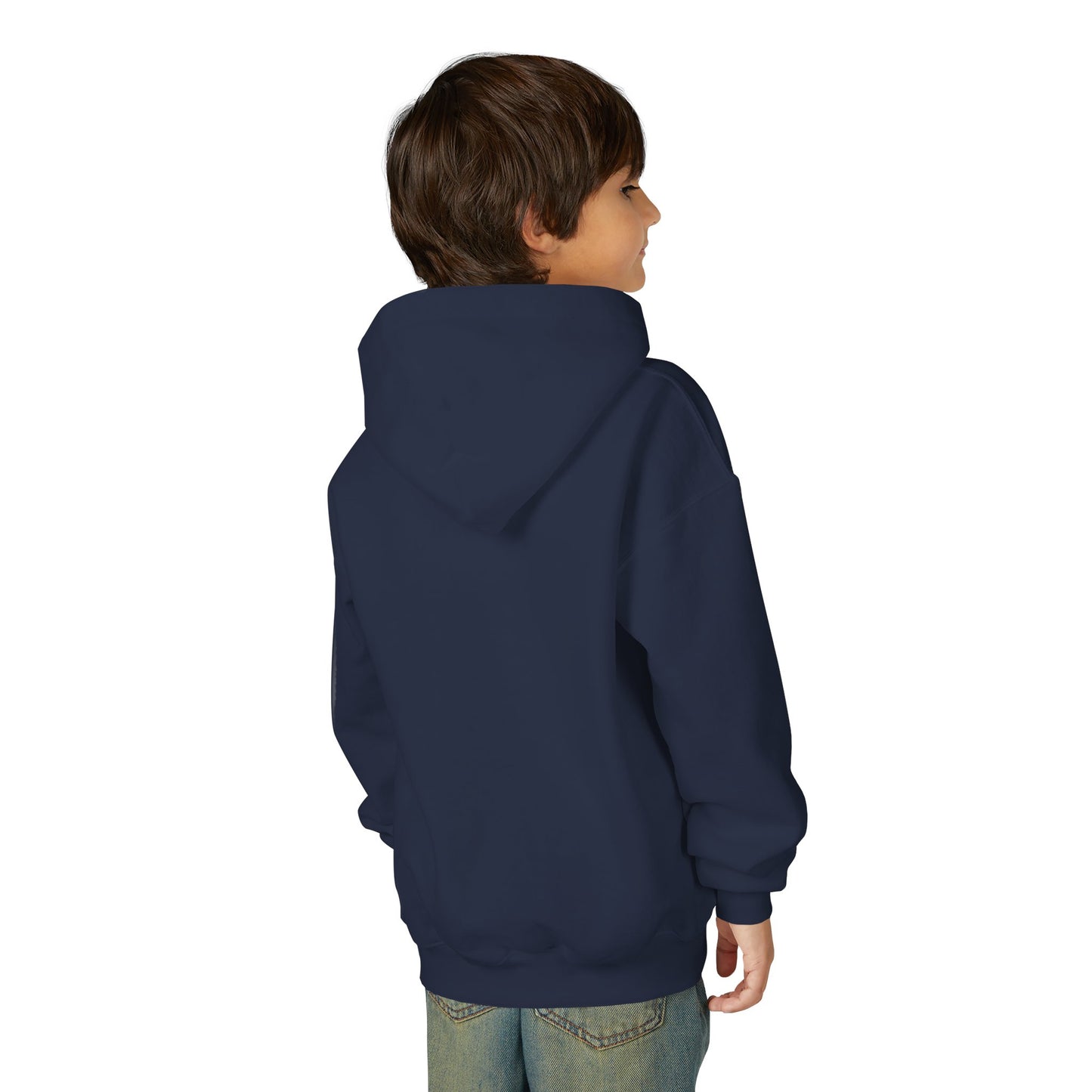 Kingdom Son Youth Hoodie — Christian Crown Graphic Sweatshirt for Boys