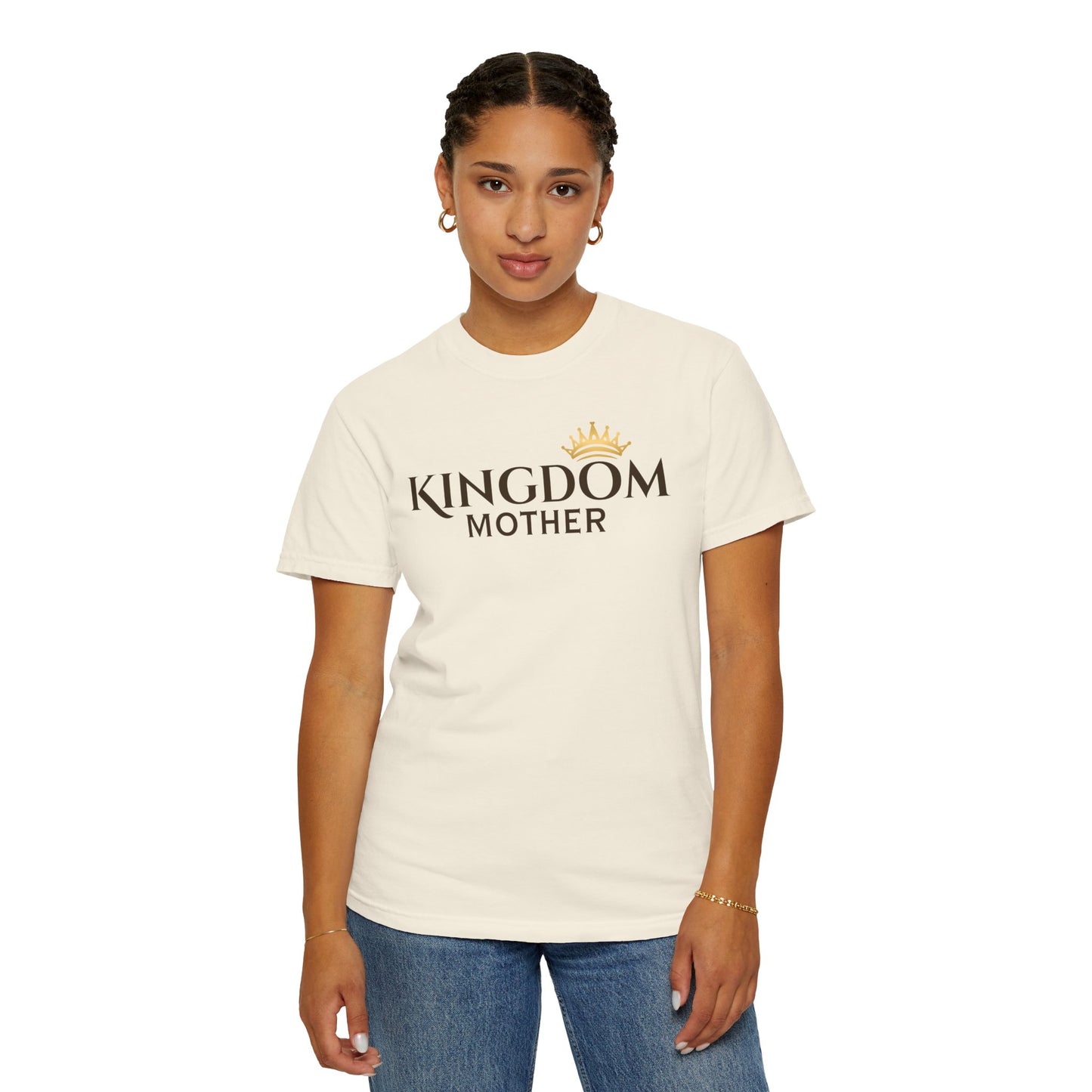 Kingdom Mother T-Shirt — Crowned Faith Mom Tee-CA