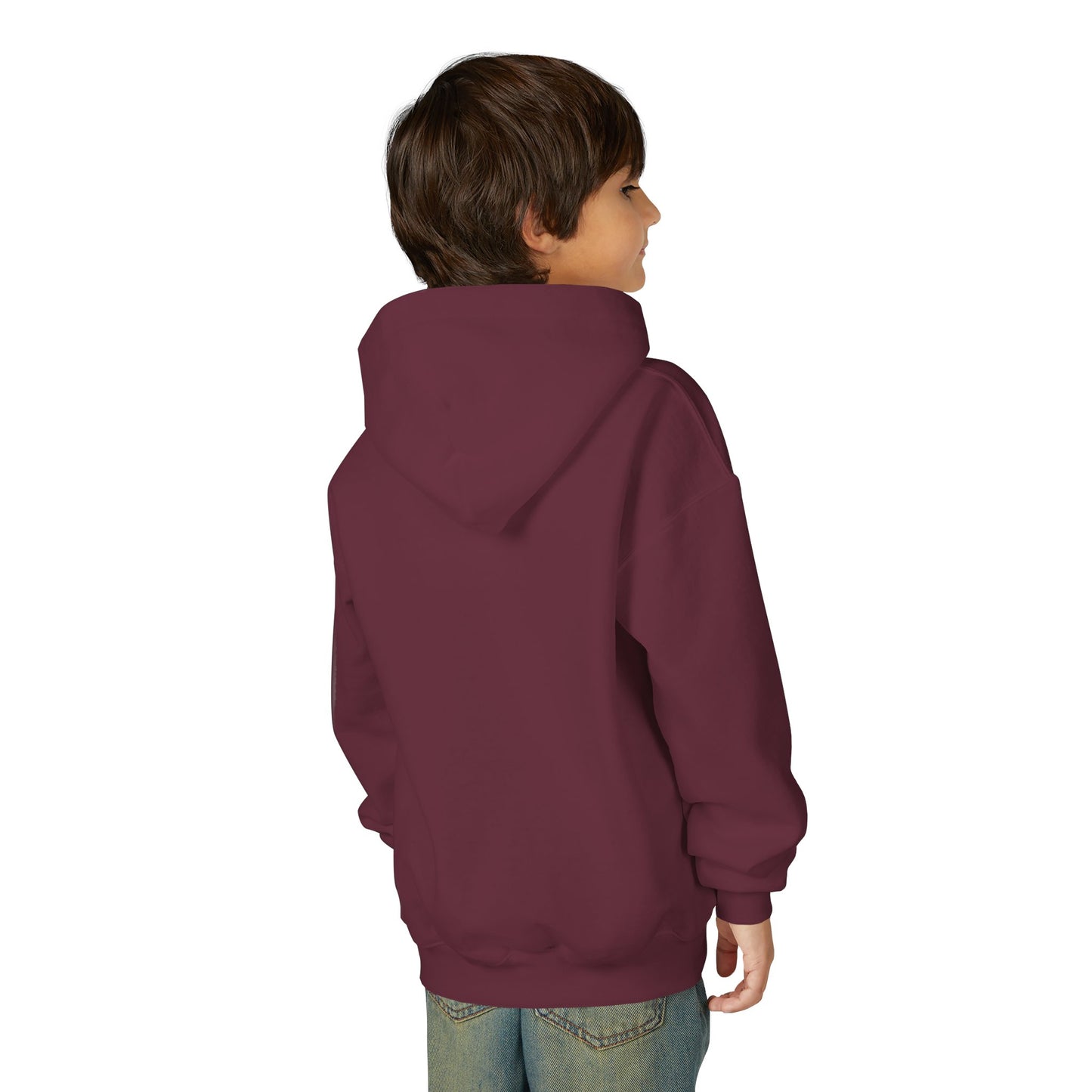 Kingdom Son Youth Hoodie — Christian Crown Graphic Sweatshirt for Boys