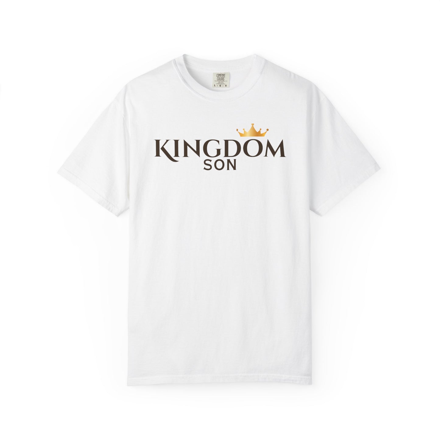 Kingdom Son T-Shirt — Faith-Based Christian Tee with Crown Graphic