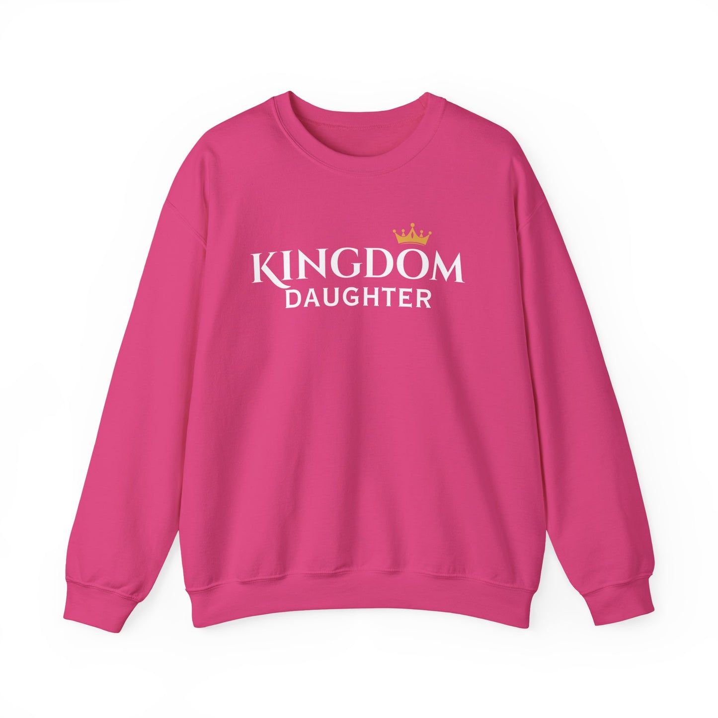 Kingdom Daughter Sweatshirt - Cozy Unisex Crewneck for Confident Women, Gifts for Sisters, Casual Wear, Faith Apparel, Everyday Comfort