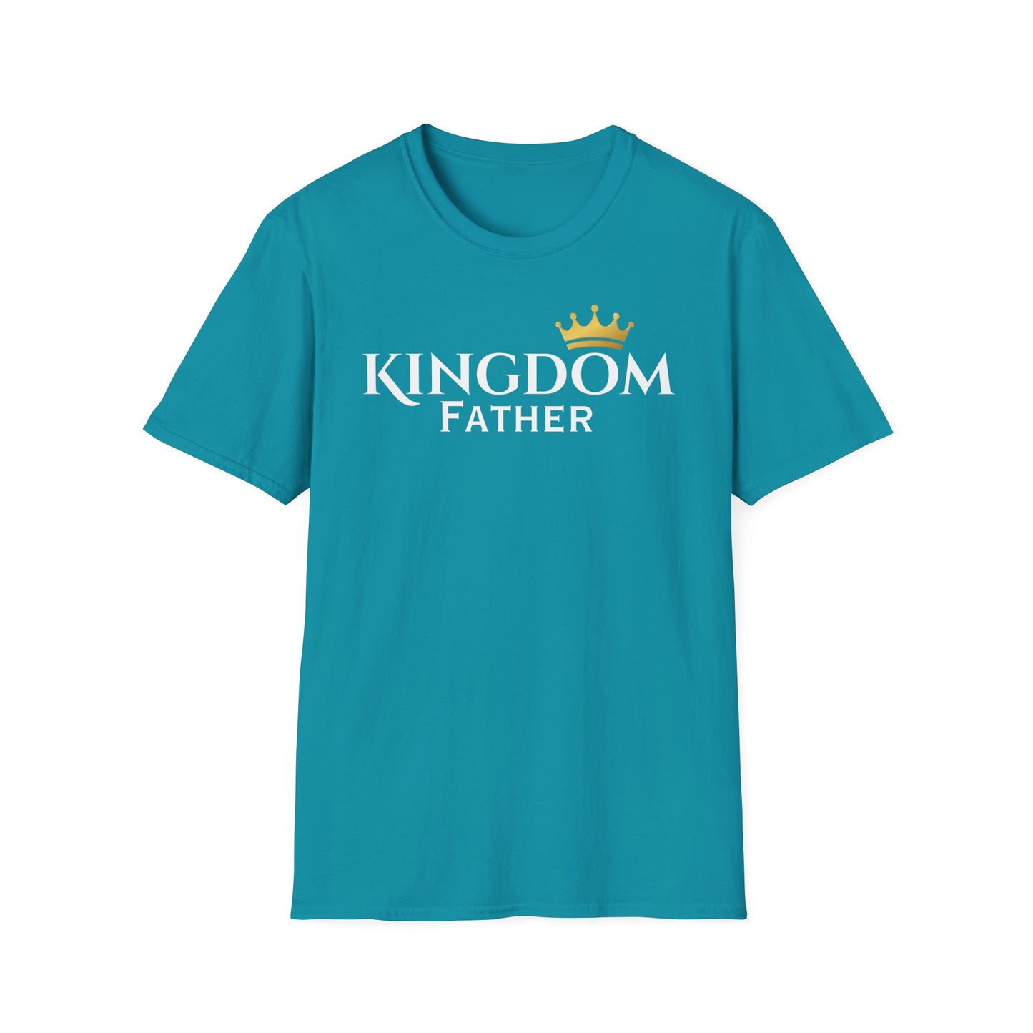 Kingdom Father T-Shirt — Crown Logo Faith & Family Tee