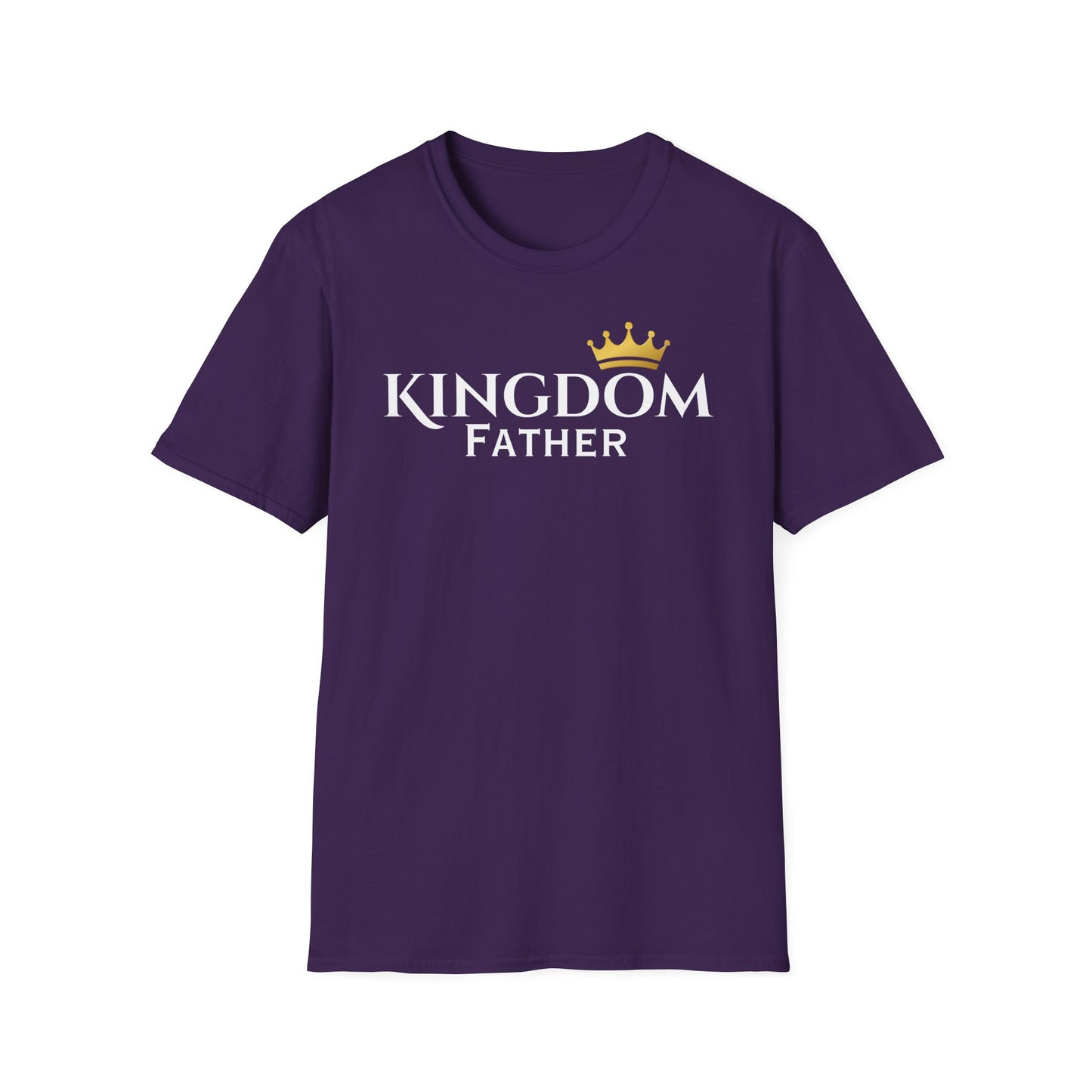 Kingdom Father T-Shirt — Crown Logo Faith & Family Tee