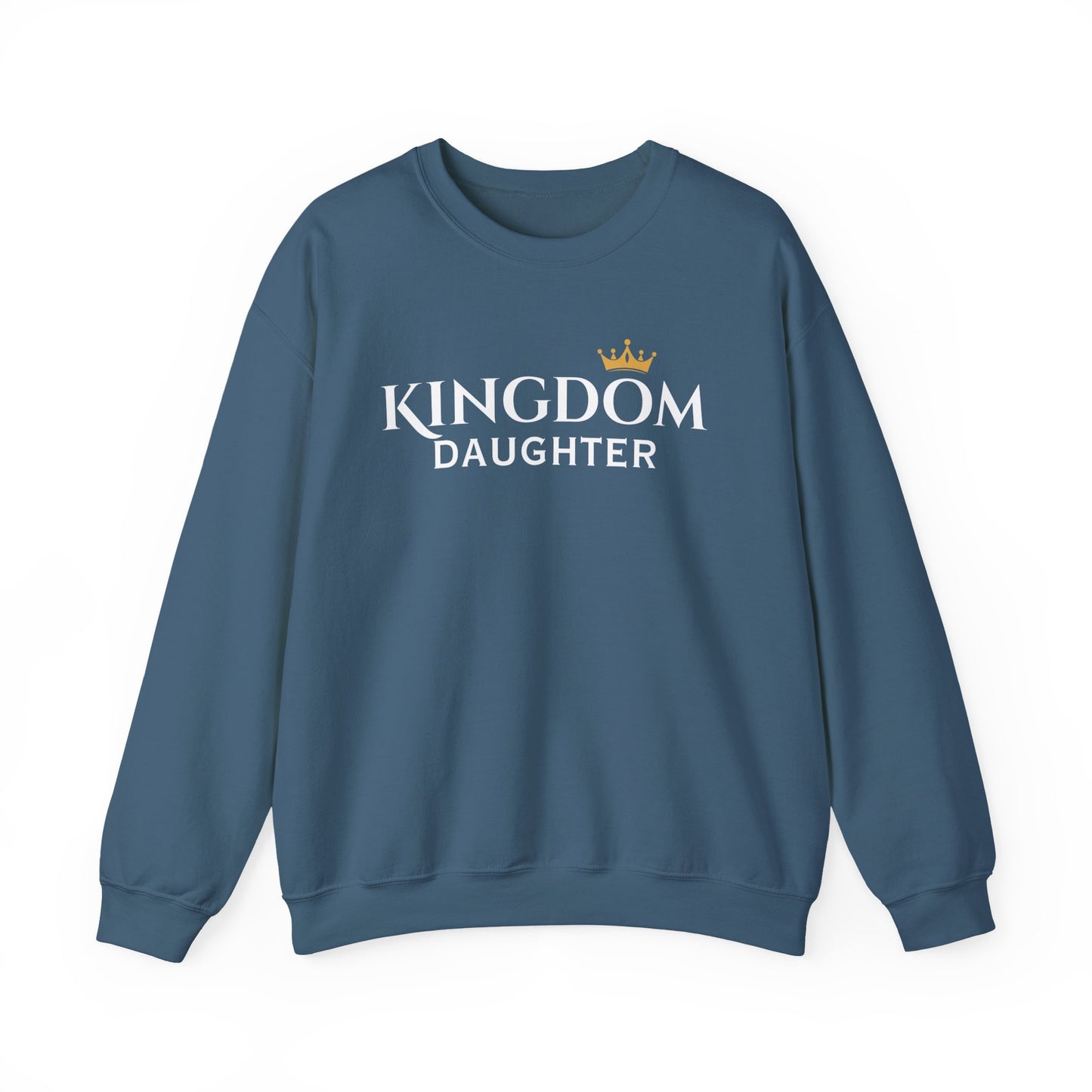 Kingdom Daughter Sweatshirt - Cozy Unisex Crewneck for Confident Women, Gifts for Sisters, Casual Wear, Faith Apparel, Everyday Comfort