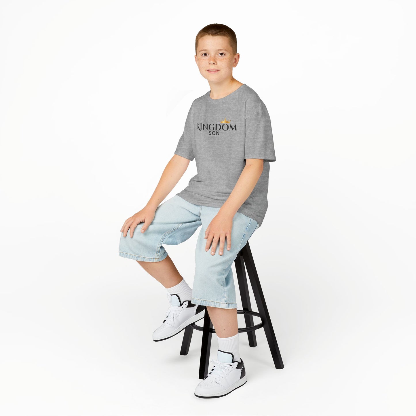 Kingdom Son Kids T-Shirt — Christian Crown Youth Tee