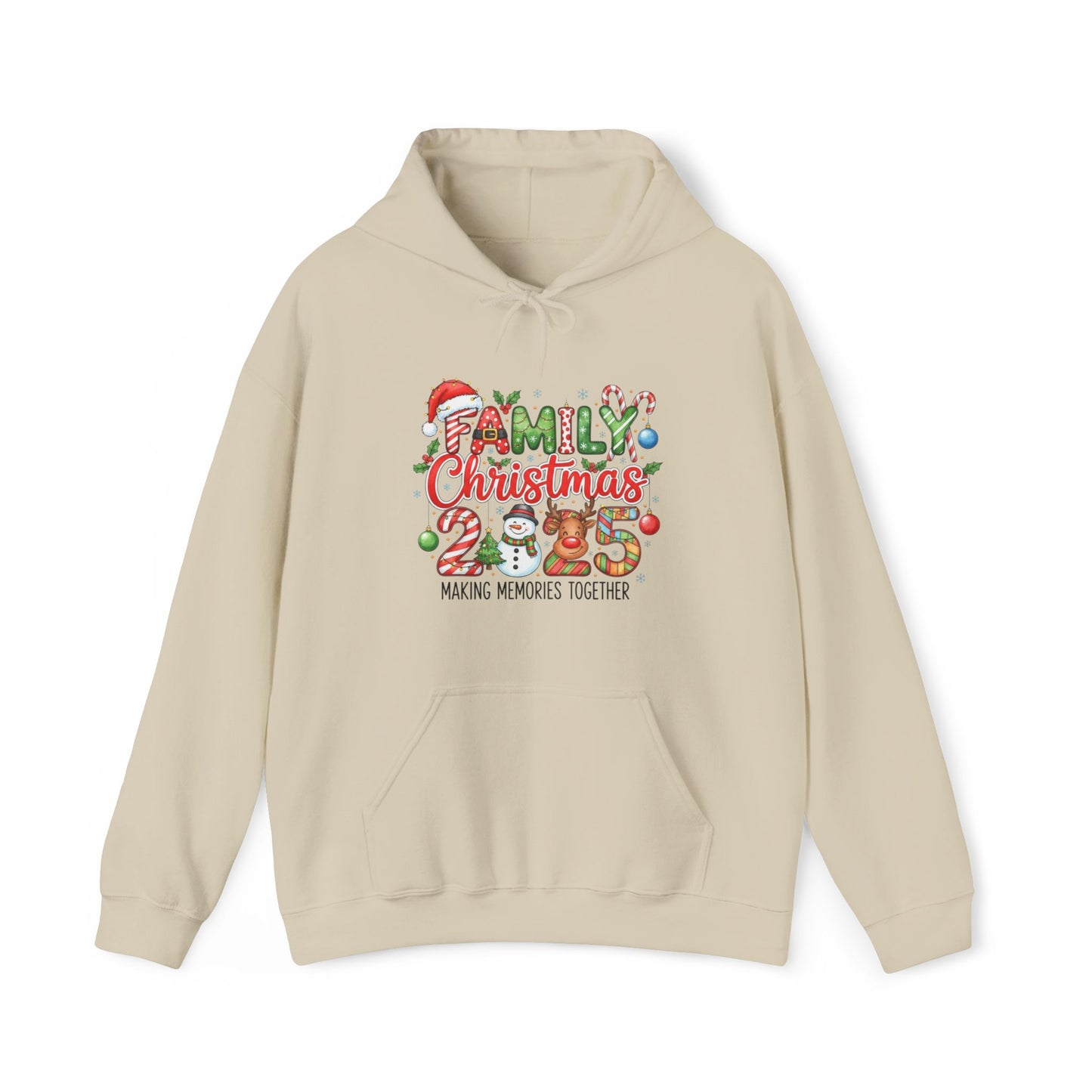 Christmas Family 2025 Hoodie — Festive Holiday Sweater Design