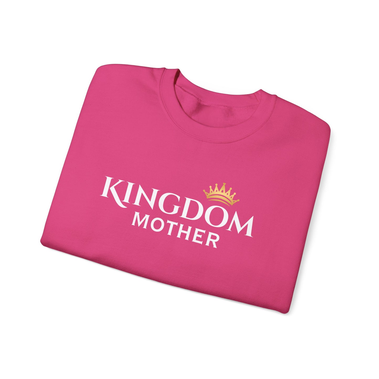 Kingdom Mother Crewneck Sweatshirt - Cozy Gift for Moms, Perfect for Family Gatherings, Birthdays, and Holidays