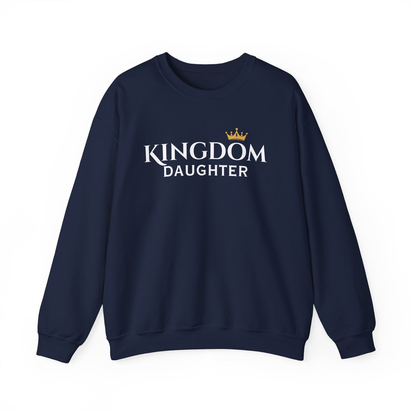 Kingdom Daughter Sweatshirt - Cozy Unisex Crewneck for Confident Women, Gifts for Sisters, Casual Wear, Faith Apparel, Everyday Comfort