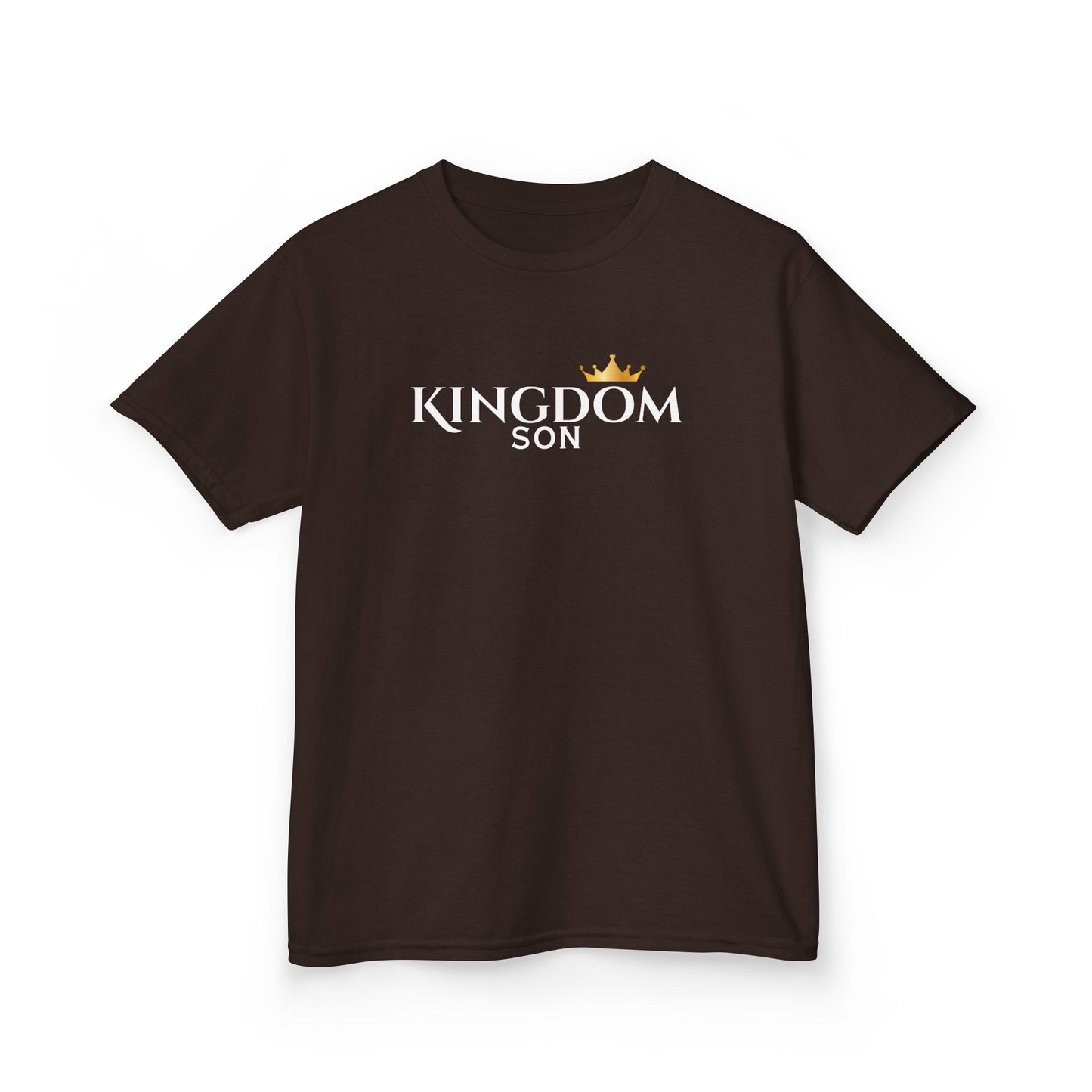 Kingdom Son Kids Tee — Crowned Christian Boys T-Shirt