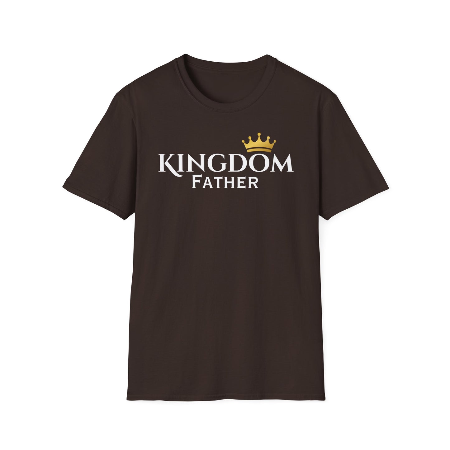 Kingdom Father T-Shirt — Crown Logo Faith & Family Tee