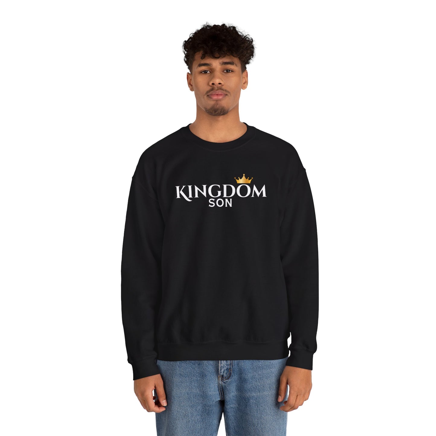 Unisex Kingdom Son Crewneck Sweatshirt | Casual Wear, Gift for Him, Birthday, or Religious Occasion CA