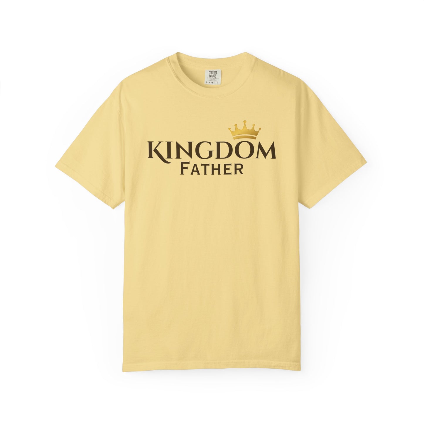 Kingdom Father T-Shirt — Crowned Faith Dad Tee-CA