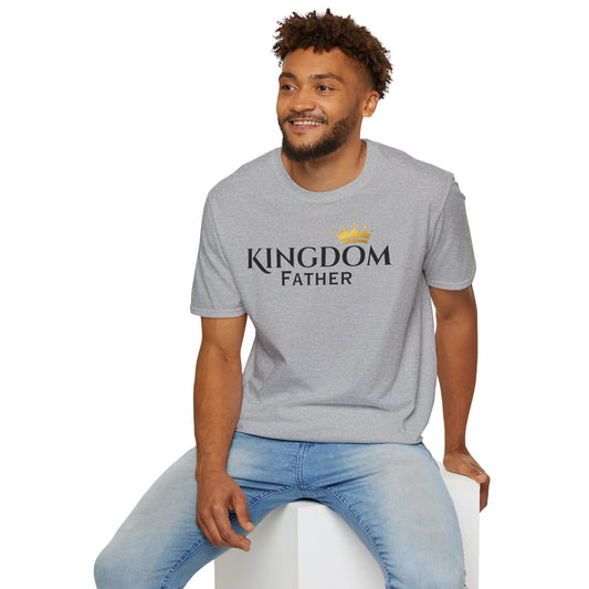 Kingdom Father T-Shirt — Crowned Faith Dad Tee