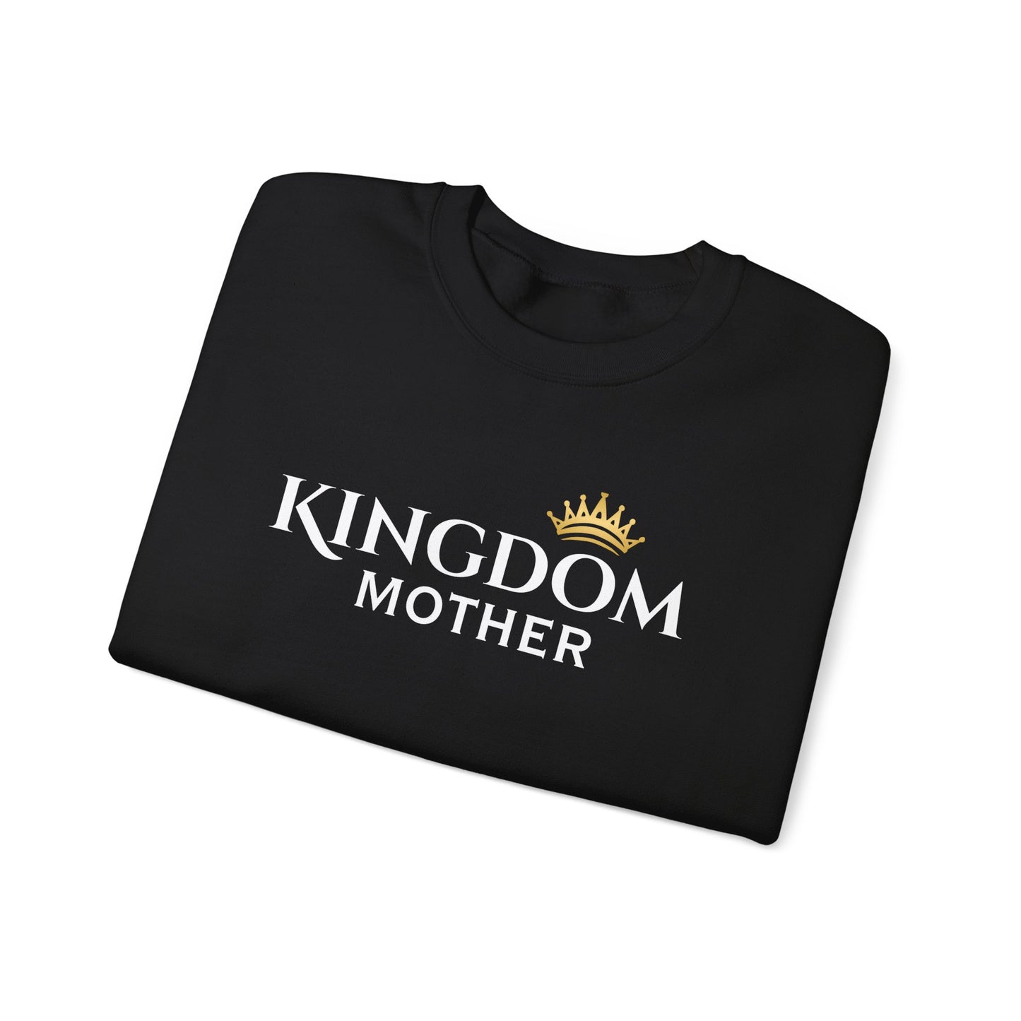 Kingdom Mother Crewneck Sweatshirt - Cozy Gift for Moms, Perfect for Family Gatherings, Birthdays, and Holidays