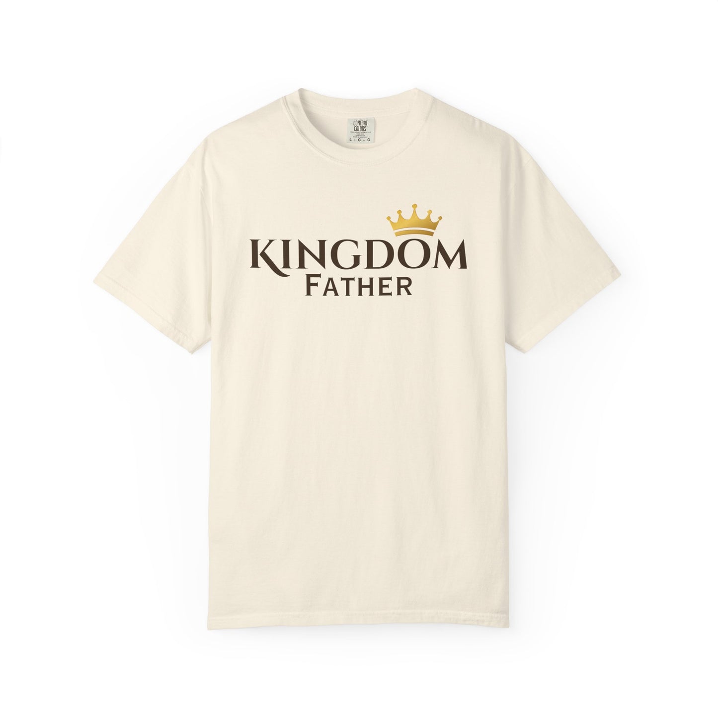 Kingdom Father T-Shirt — Crowned Faith Dad Tee-CA