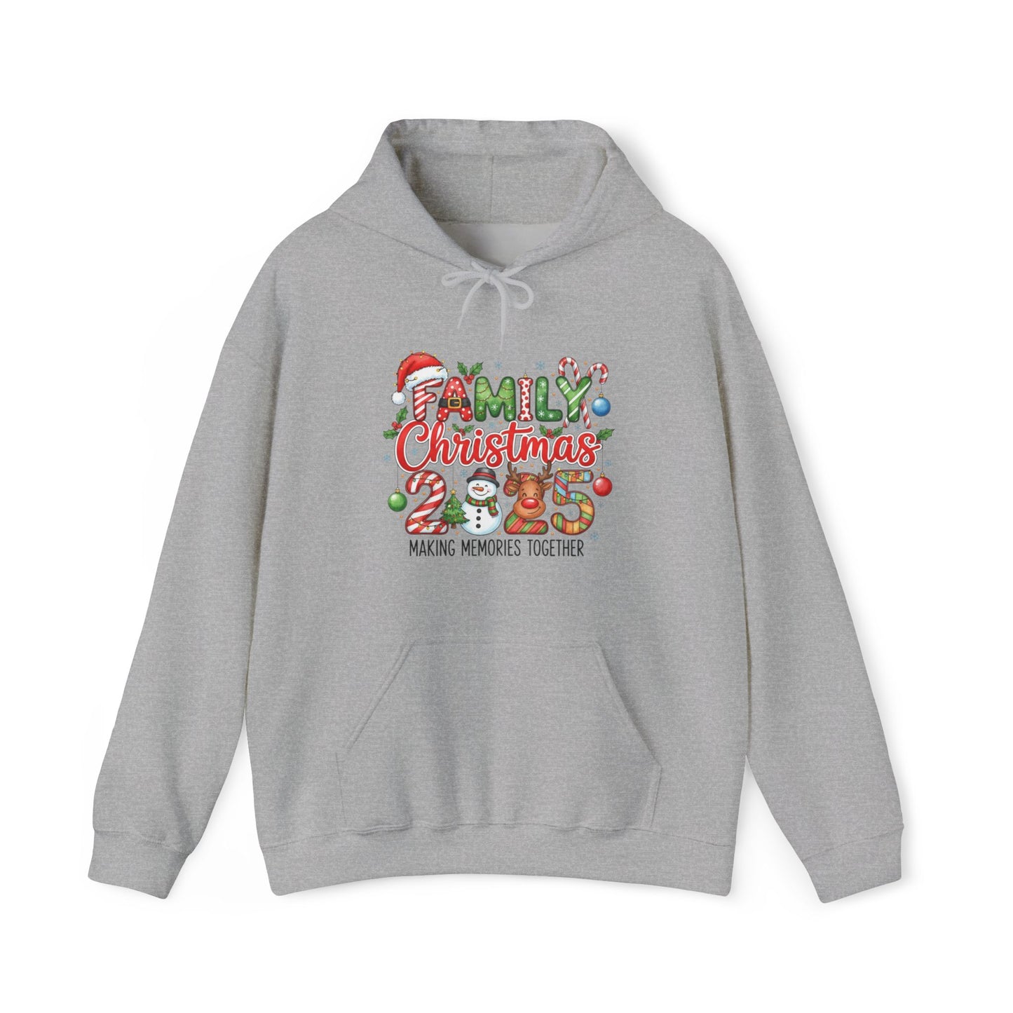 Christmas Family 2025 Hoodie — Festive Holiday Sweater Design