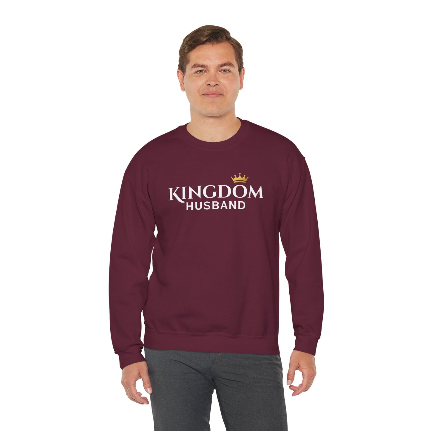 Kingdom Husband Unisex Heavy Blend™ Hooded Cozy Sweatshirt