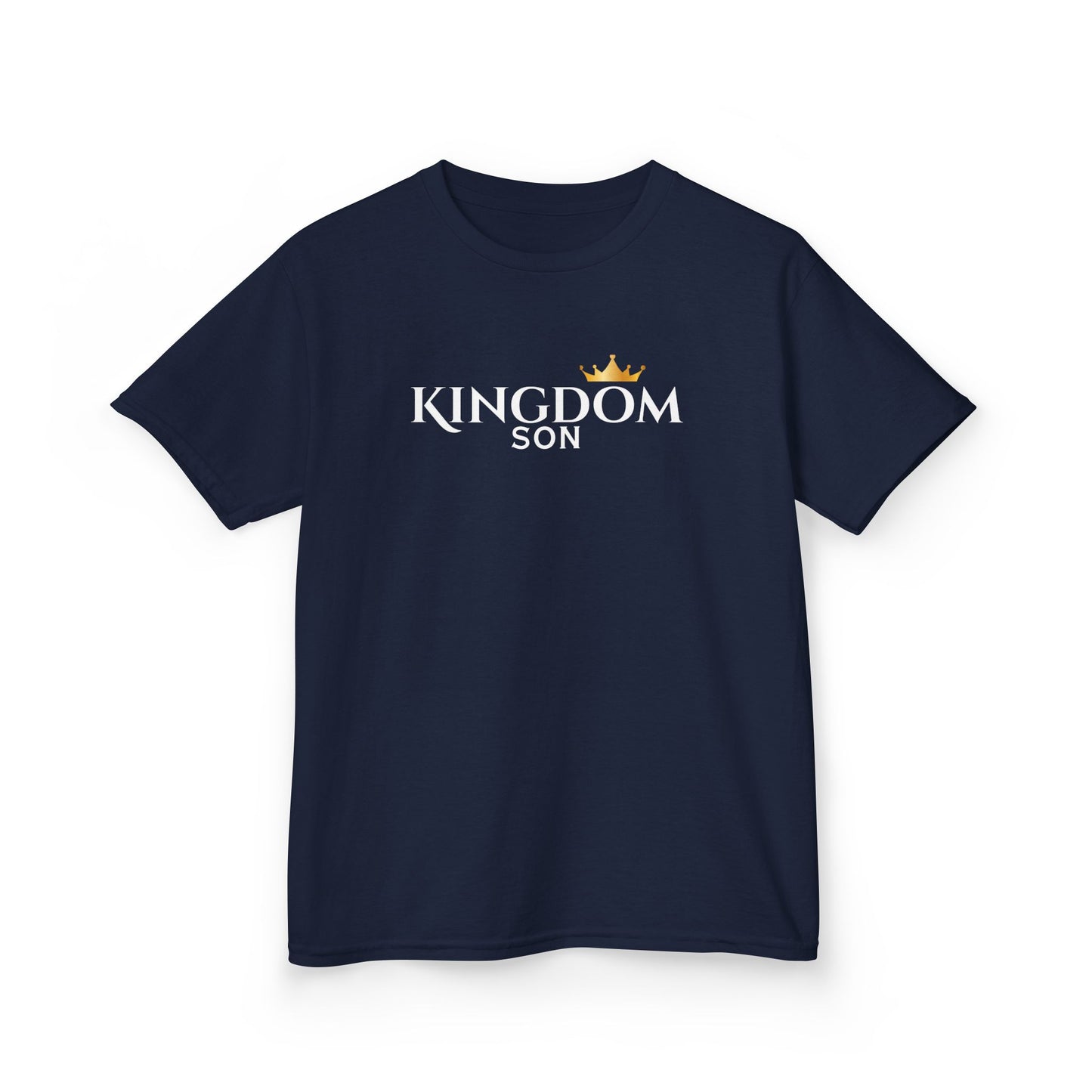 Kingdom Son Kids Tee — Crowned Christian Boys T-Shirt